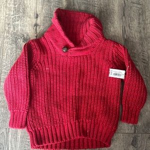 Boys Old Navy Red Sweater NWT!